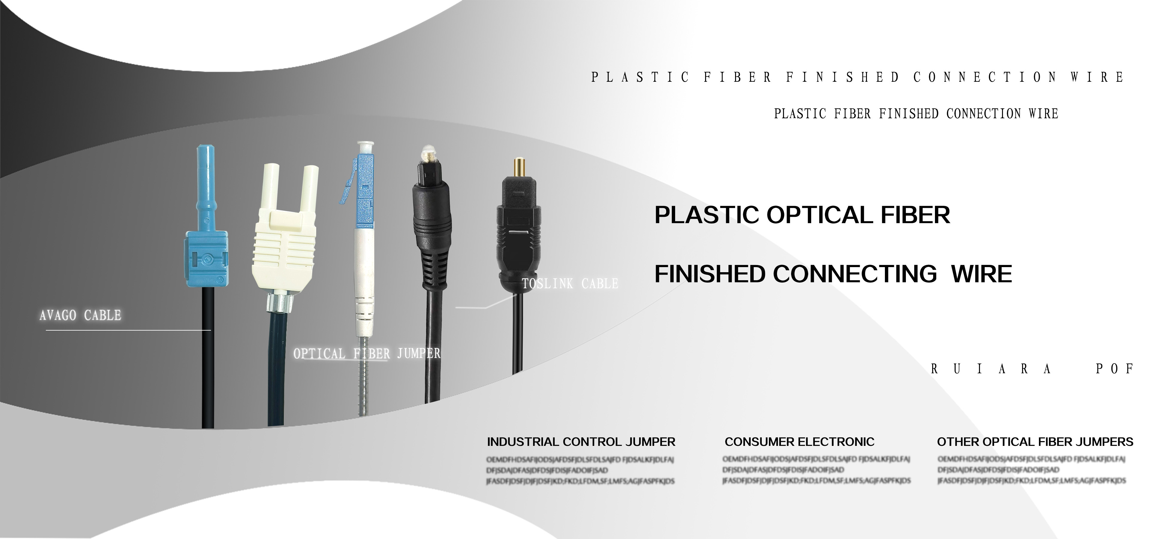Kwaliteit Plastic Optische Vezelkabel Fabriek