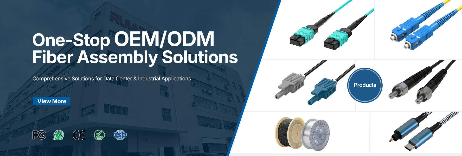 Kwaliteit De Kabel van het de Vezelflard van MTP MPO Fabriek