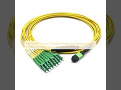 8 Vezel MPO naar 4 x LC Duplex Singlemode Breakout Kabel | 40G QSFP+ PSM4 Breakout Harness (G.657.A1)