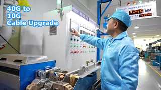 MPO/PC 12 Core OM4 Fiber Patch Cord MPO Fiber Optic Trunk Cable