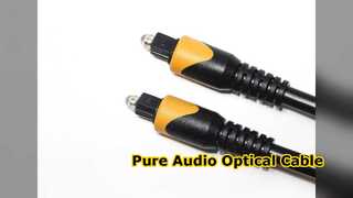 Toslink optische kabel gouden connectoren