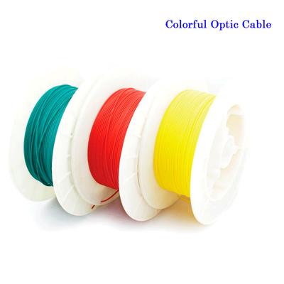 kopen Full Color PMMA Plastic Glasvezelkabel Vlamvertragende Polyolefine Geïsoleerde 5M/10M Voor Auto/Huisdecoratie online manufacture