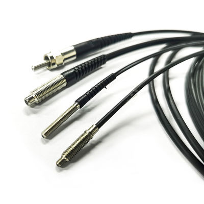 Kwaliteit  Diffuse Reflection Optical Fiber Sensor M3/M4/M5 Series Connector Antenna 0.8mm 1m Fabriek