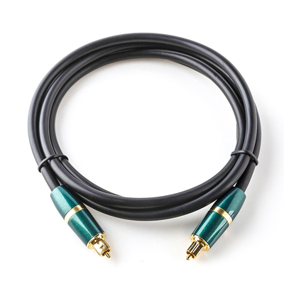 kopen Toslink Digitale Optische Kabel PVC Vergulde Goud Spdif Connector voor Soundbar TV Speler 3 Kleur 1M online manufacture