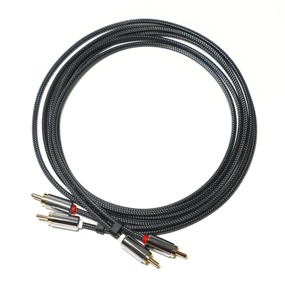 kopen RCA Premium Kwaliteit Digitale Audio SPDIF 3.5mm gebreide Nylon aluminiumlegering Man op Man Voor VCD DVD TV Soundbar online manufacture