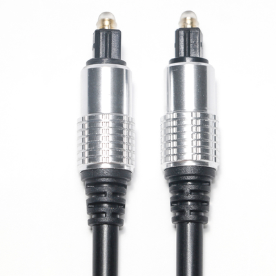 kopen Van het Aluminiumshell plated gold ports van pvc OD5.0 van de Toslink Audiokabel Zwarte Hifi Correcte de Fabrieksafzet voor Versterker Soundbar online manufacture