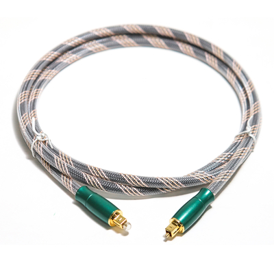 kopen Toslink Optische Digitale Kabel Knited Touw Plated Gold 4K Connecotr Hoge Geluidskwaliteit HiFi 1.2M 2M voor Versterker online manufacture