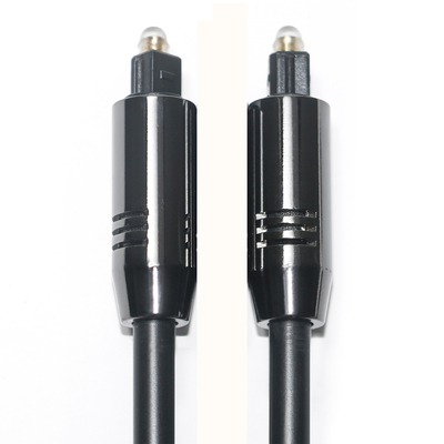 kopen Toslink Optische Audiokabel OD5.0 Zwart Aluminium Optische PVC vergulde gouden Poorten Kosten Prestaties Voor Home Soundbar online manufacture