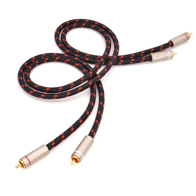 kopen ROHS RCA digitale audiokabel SPDIF 3,5 mm verguld met textuur gebreid touw 5.1 online manufacture