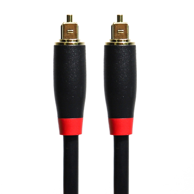 kopen Hoge kwaliteit fabrieksprijs 24K digitale optische audio Toslink-kabel ABS verguld goud Ject 1.5M online manufacture