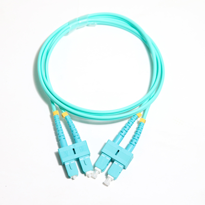 kopen Duplex Multimode Wathet-het Koord su-UPC Ject 50/125um LSZH Jasje 3.0mm OM3 van het Vezelflard online manufacture