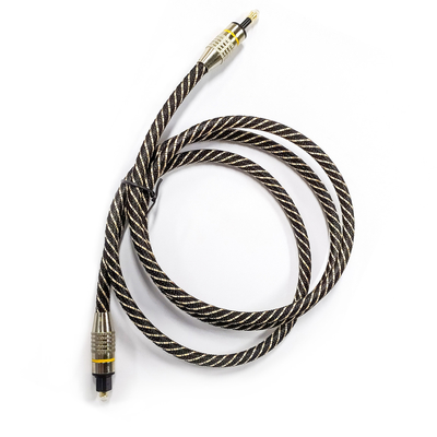 kopen Geel Nylon Geflechte OD4.0 Toslink Optische Digitale Audio Kabel HiFi Sound Coaxial Audio Kabel Voor Soundbar online manufacture