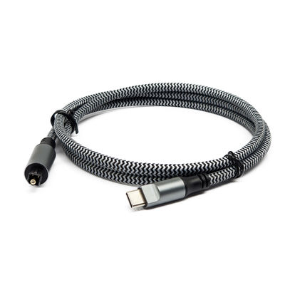 Kwaliteit  Black Textured Shell Toslink Digital Audio Cable Fabriek