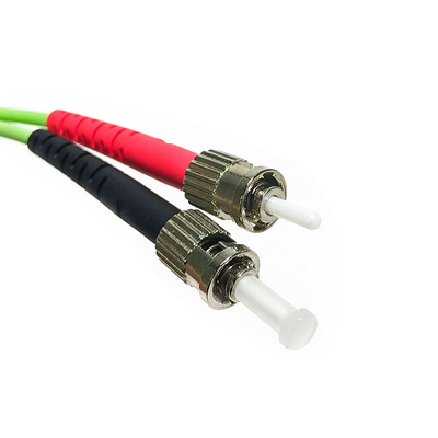 Vezeloptische Kabel Multimode ST Duplexheren OM2 50/125 3.0mm het Koord st-LC UPC, 1M/2M/3M/5M/10M van het Vezelflard