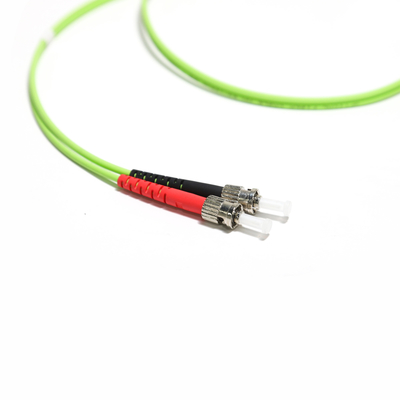 Vezeloptische Kabel Multimode ST Duplexheren OM2 50/125 3.0mm het Koord st-LC UPC, 1M/2M/3M/5M/10M van het Vezelflard