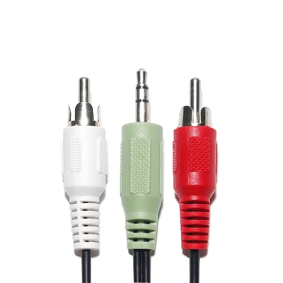 RCA Optische Digitale Audio Kabel 2/1 Lotus Connector Dual Sound 2M 3M 5M Voor DVD PC CD Speler