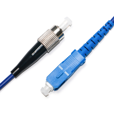 Fiber Optic Patch Cord 4 Mode OM3 SC-FC Connector 2.0-3.0mm voor Lan Communicatiesysteem 5M 8M 10M 15M
