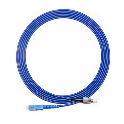 Fiber Optic Patch Cord 4 Mode OM3 SC-FC Connector 2.0-3.0mm voor Lan Communicatiesysteem 5M 8M 10M 15M