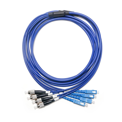 Glasvezel Patchkabel FC SC Meerdere Mode Multi-Core 4-4 Voor Surveillance Camera Indoor Computer Kamer Bedrading 3M 5M 8M