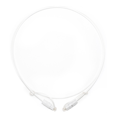 Factory Outlet Digitale Optische Audiokabel Wit Toslink SPDIF Ultradun Voor Thuis Sound Bar Mini CD