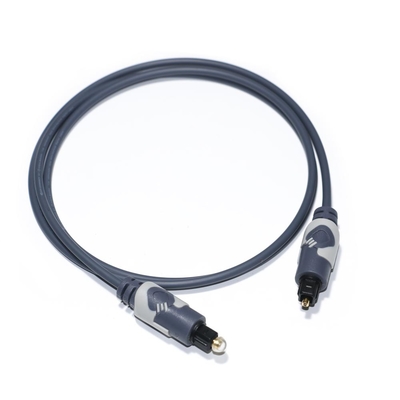 Toslink Digitale audiokabel OD4.0 Glasvezelkabel Plated ABS Ronde Connector HiFi Sound Voor Home Theater CD Soundbar