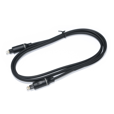 1.5M - 5M Toslink Digitale Kabel OD4.0 Zwart Plastic Connector Voor Home Theater CD Soundbar