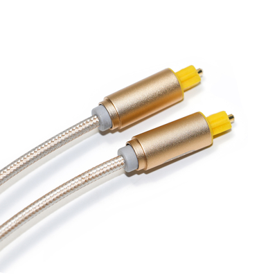 OD4.0 Gevlochten Toslink Digitale Kabel Plastic Shell Connector Voor Soundbar 1.8M 2.4M 3M