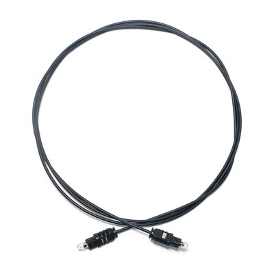 Toslink optische kabel OD2.2 zwarte ultradunne spdif-uitgangskabel voor soundbar minispeler-cd