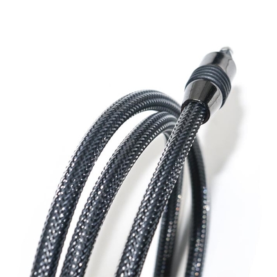 Factory Outlet gloednieuwe Toslink audio digitale kabel nylon gevlochten OD4.0 metalen omhulsel vergulde connector