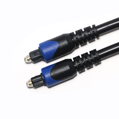 TOSLINK Optische Audio Digitale Kabel OD6.0 ABS Connector Plated Gold Poort Voor Home Theater Soundbar Cd-speler 1M