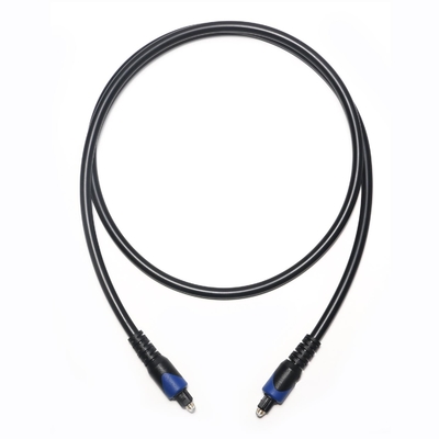 TOSLINK Optische Audio Digitale Kabel OD6.0 ABS Connector Plated Gold Poort Voor Home Theater Soundbar Cd-speler 1M