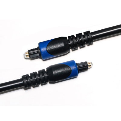 TOSLINK Optische Audio Digitale Kabel OD6.0 ABS Connector Plated Gold Poort Voor Home Theater Soundbar Cd-speler 1M