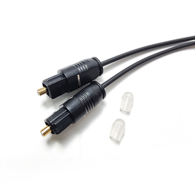 Toslink Kabel OD2.2mm Dunne Plastic Audio Mannelijke/Mannelijke Coax Kabel 1-15M