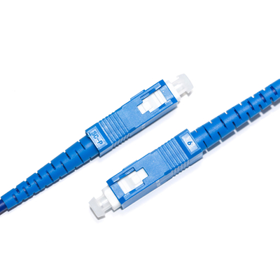1310/1550nm Blauw SC/SC 4-4 Vier-Mode Single-Core Optic Patch Cord OM3 Voor Bewakingscamera 3M 5M 8M 15M