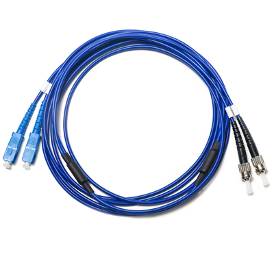 SC FC Dual Mode Glasvezel Patchkabel OM3 Blauwe Draad 2/2 2.0/3.0mm Voor Bewakingscamera Gebruik 3M 5M 8M 10M