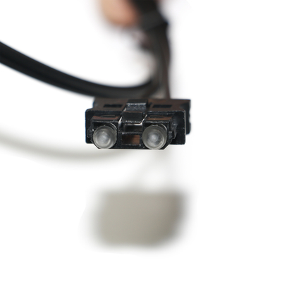 180dB/Km Plastic Glasvezelkabel OD2.2 Dunne Kabel Voor Apparatuur Test, Machine Connector Servo Systeem