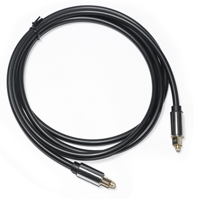 Toslink Digitale Optische Audio Kabel OD5.0 Plated Alumium Legering Shell Vierkante Interface Kabel Voor Subwoofer 1.2M