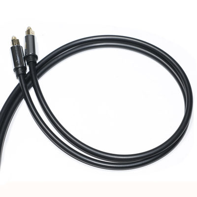 Toslink Digitale Optische Audio Kabel OD5.0 Plated Alumium Legering Shell Vierkante Interface Kabel Voor Subwoofer 1.2M