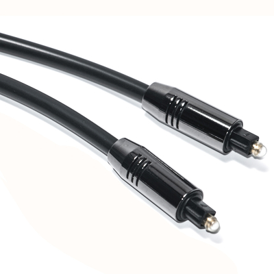 Toslink Optische Audiokabel OD5.0 Zwart Aluminium Optische PVC vergulde gouden Poorten Kosten Prestaties Voor Home Soundbar