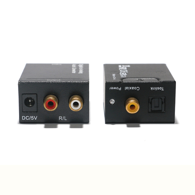 Factory Outlet digitale optische vezel naar analoge 3,5 mm Toslink/SPDIF audioconverter DTA10