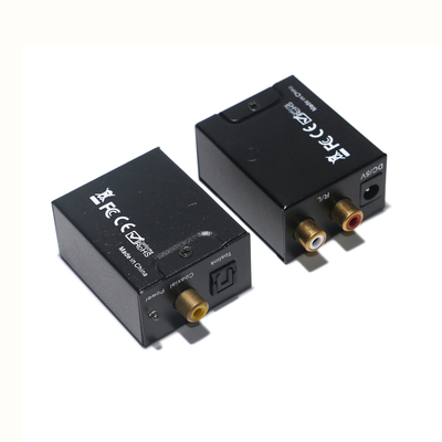 Factory Outlet digitale optische vezel naar analoge 3,5 mm Toslink/SPDIF audioconverter DTA10