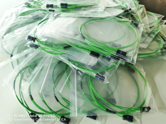22cm Fiber Most Optic Loop Bypass Olijfgroene Kabel Vrouwelijke Adapter Voor BGM Mercedes
