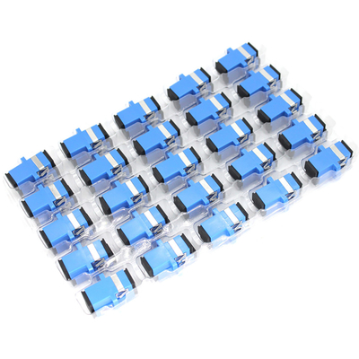 SC Glasvezel Connector Adapter SC/UPC SM Flens Singlemode Simplex SC-SC APC Koppeling