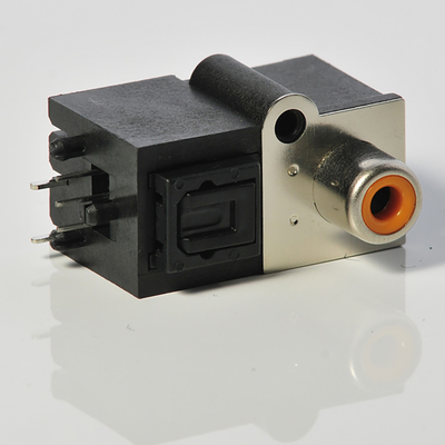 AV-GQR05B Optica Jeck 25Mbps 3-5V digitale optische Toslink-connector verticaal vrouwelijk stopcontact