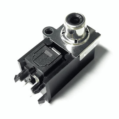 AV-GQR05B Optica Jeck 25Mbps 3-5V digitale optische Toslink-connector verticaal vrouwelijk stopcontact