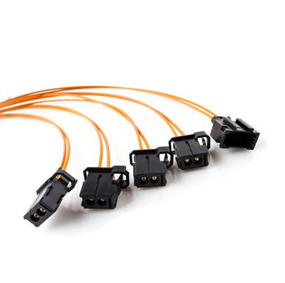 Oranje MEEST Fiber Optic Loop Bypass Vrouwelijke Adapter Voor Mercedes BGM
