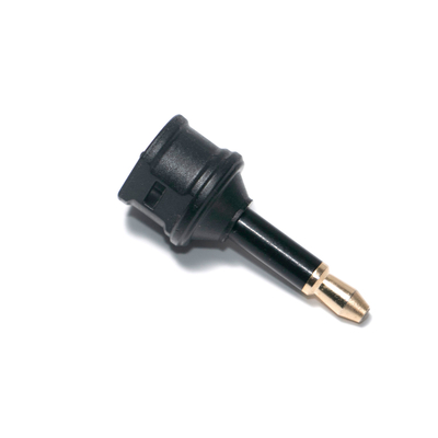 Factory Outlet Toslink glasvezel audio-adapter 3,5 mini vierkante uitbreidingspoort naar glasvezelconversie