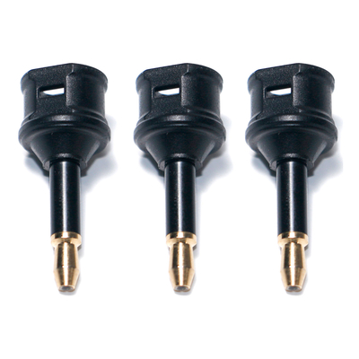Factory Outlet Toslink glasvezel audio-adapter 3,5 mini vierkante uitbreidingspoort naar glasvezelconversie