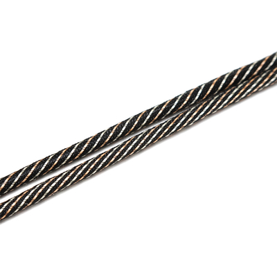 Factory Outlet Optic Cable Rope, Alternative Muti Color&Patern PVC, Woven LSZH Sheath Rope OD2.2/4.0/5.0/6.0