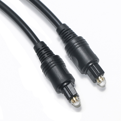 [Factory Outlet] Toslink Kabel Digitale Optische Audio Zwarte Kabel OD4.0 PVC Voor TV Sound Bar AV Ontvanger game Console